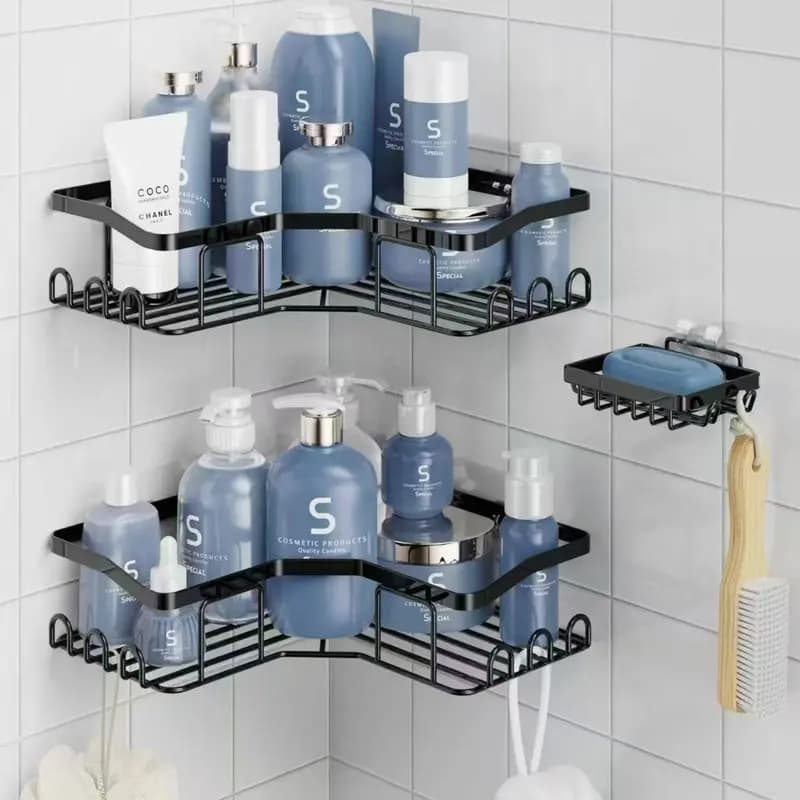 Organiza+ WC – Kit de Canto com 5 Peças