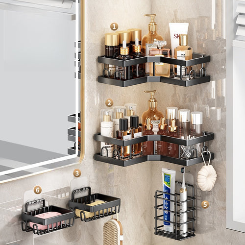 Organiza+ WC – Kit de Canto com 5 Peças