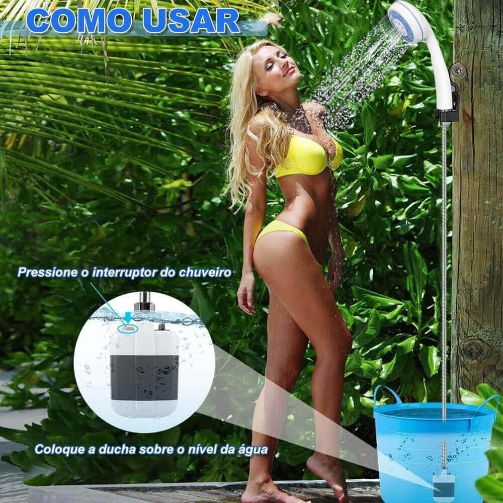 Chuveiro Elétrico Portátil