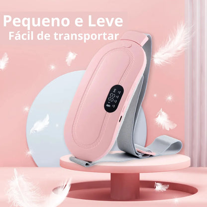 Massageador térmico aliviador de cólicas