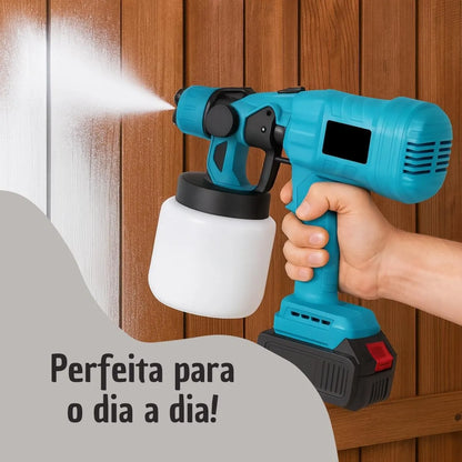 Pulverizador de Tinta Professional elétrico Portátil com 2 Baterias 48V