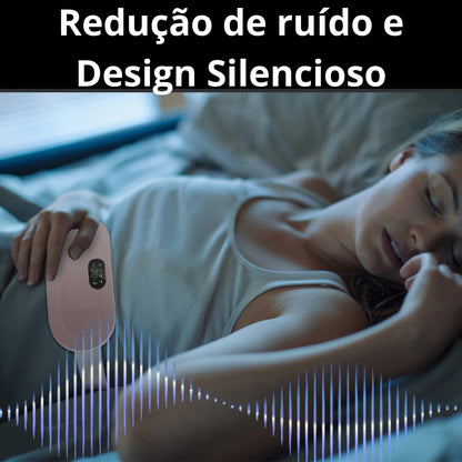 Massageador térmico aliviador de cólicas