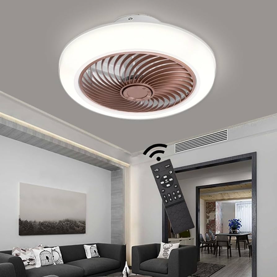 Luz de Led com ventilador