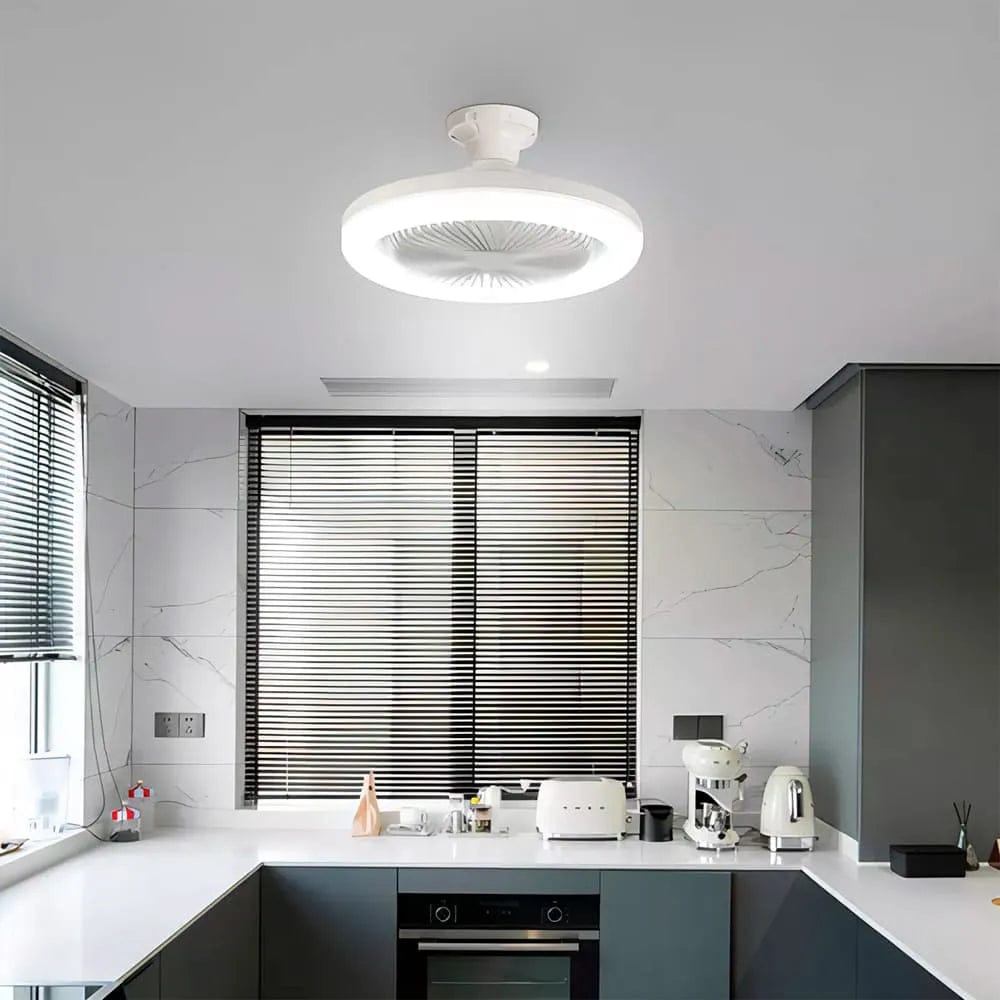 Luz de Led com ventilador