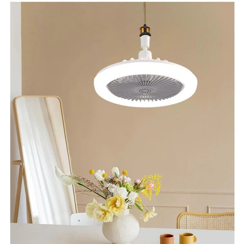 Luz de Led com ventilador